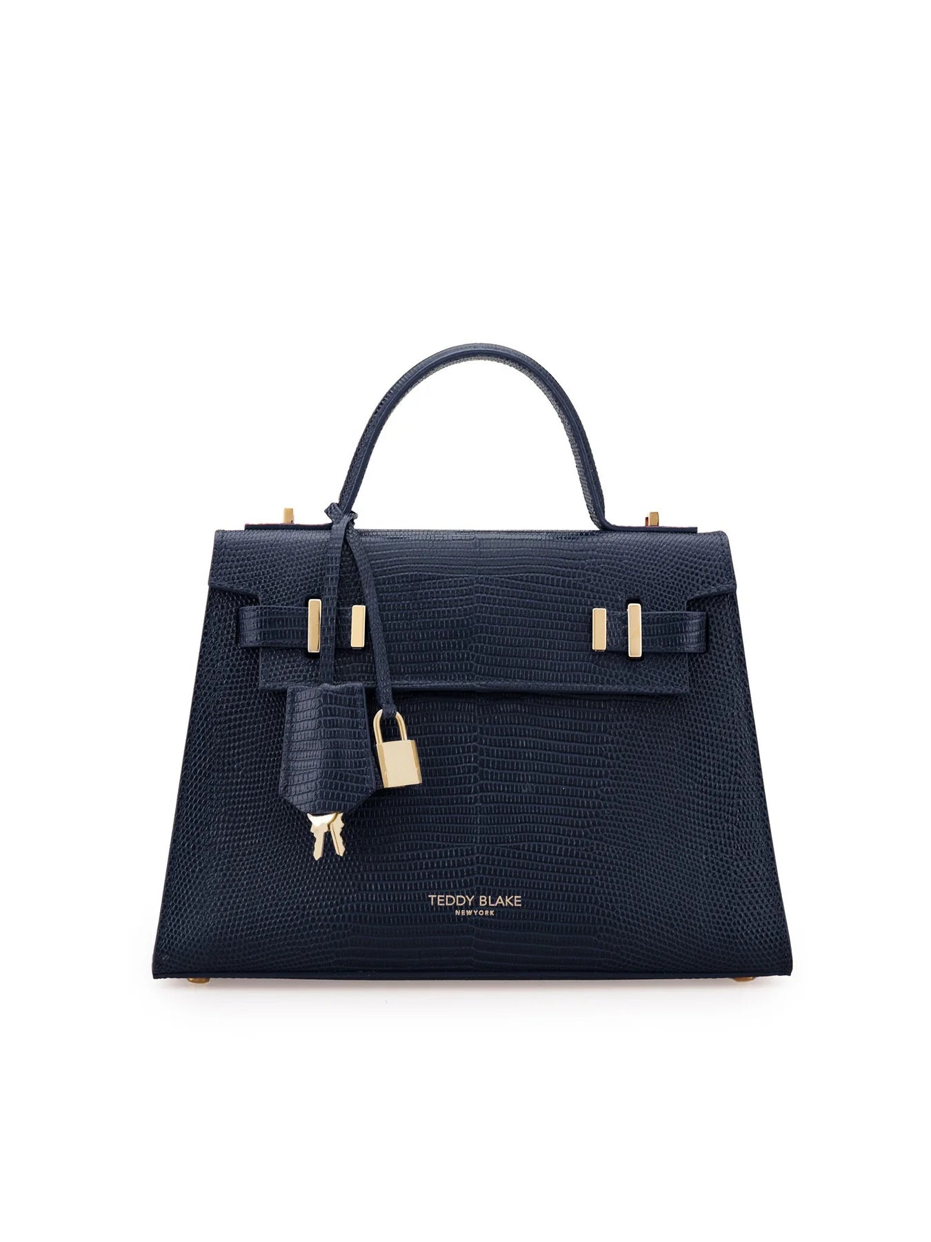 Ava Lizard Gold 11" - Blue Jeans