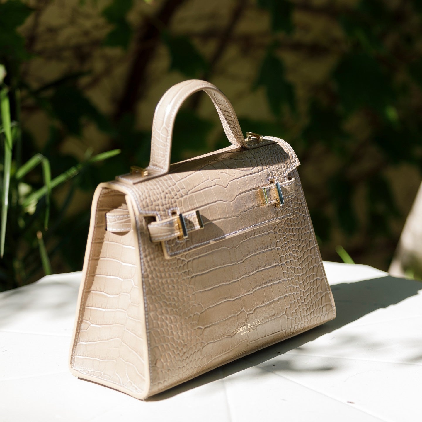 Ava Croco Gold 11'' - Light Beige