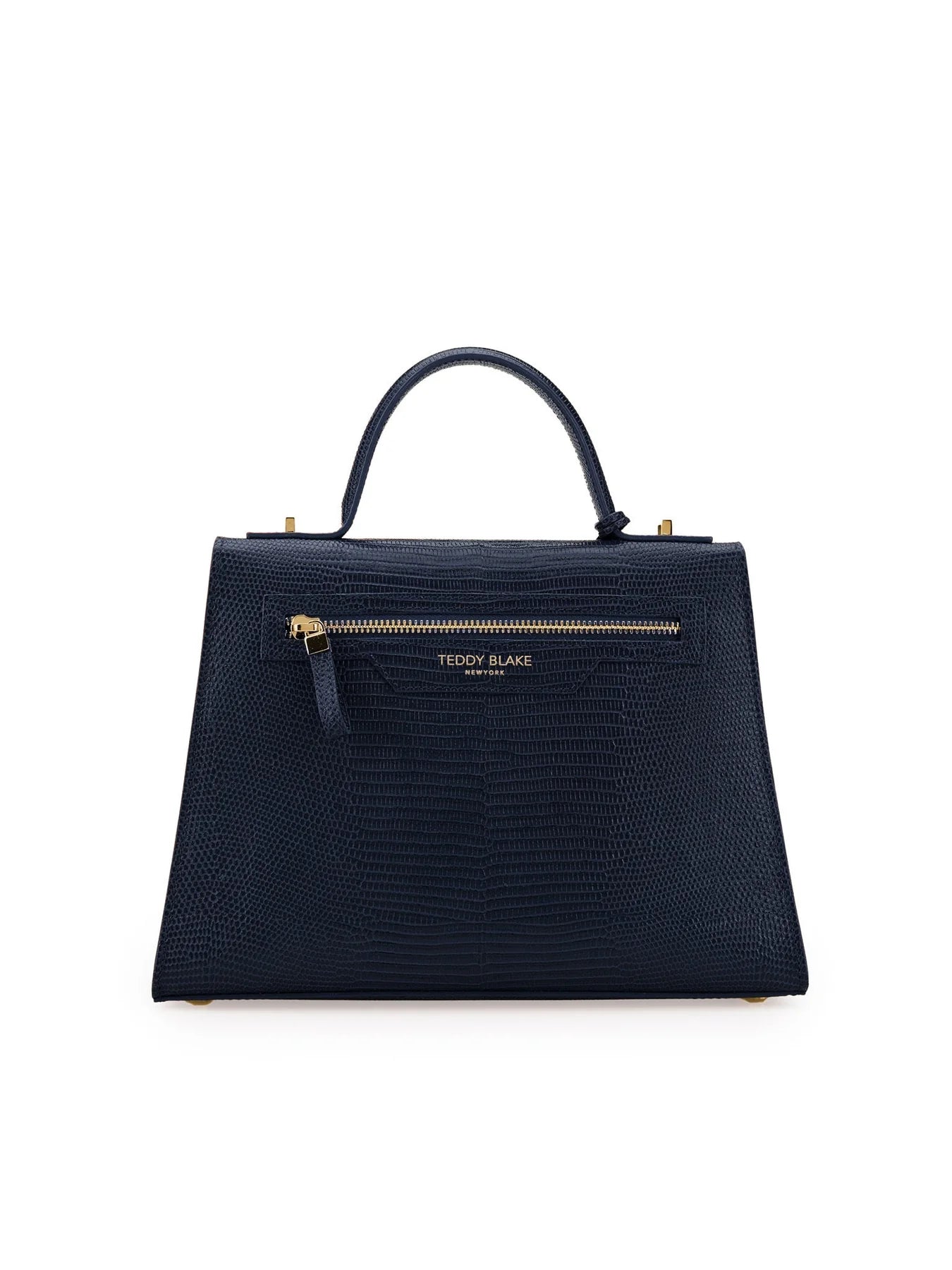 Ava Lizard Gold 11" - Blue Jeans