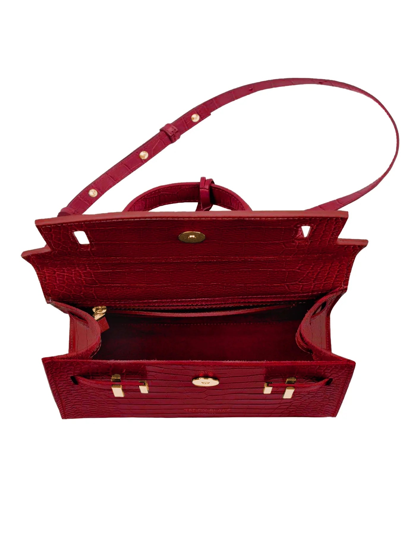 Ava Croco 11" - Dark Red