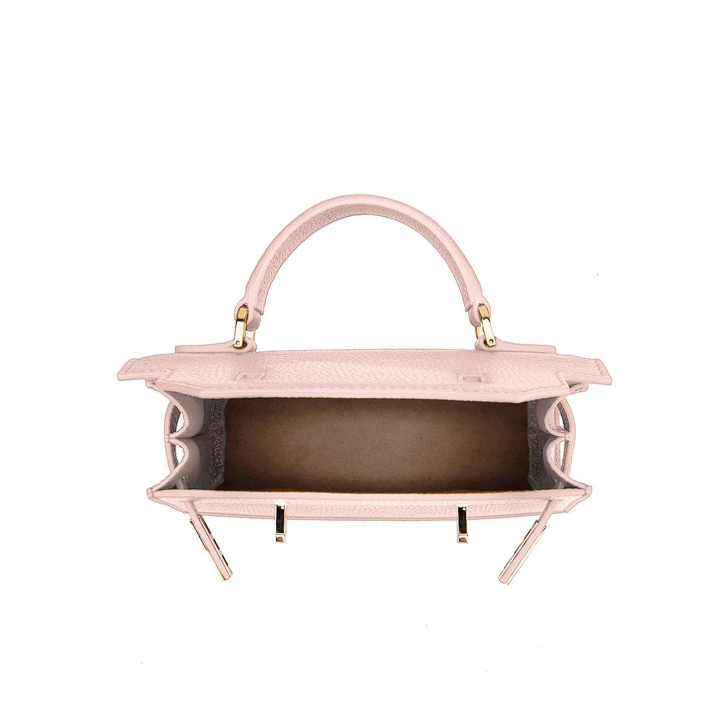 kim-stampatto-9-pink-leather-bag-open